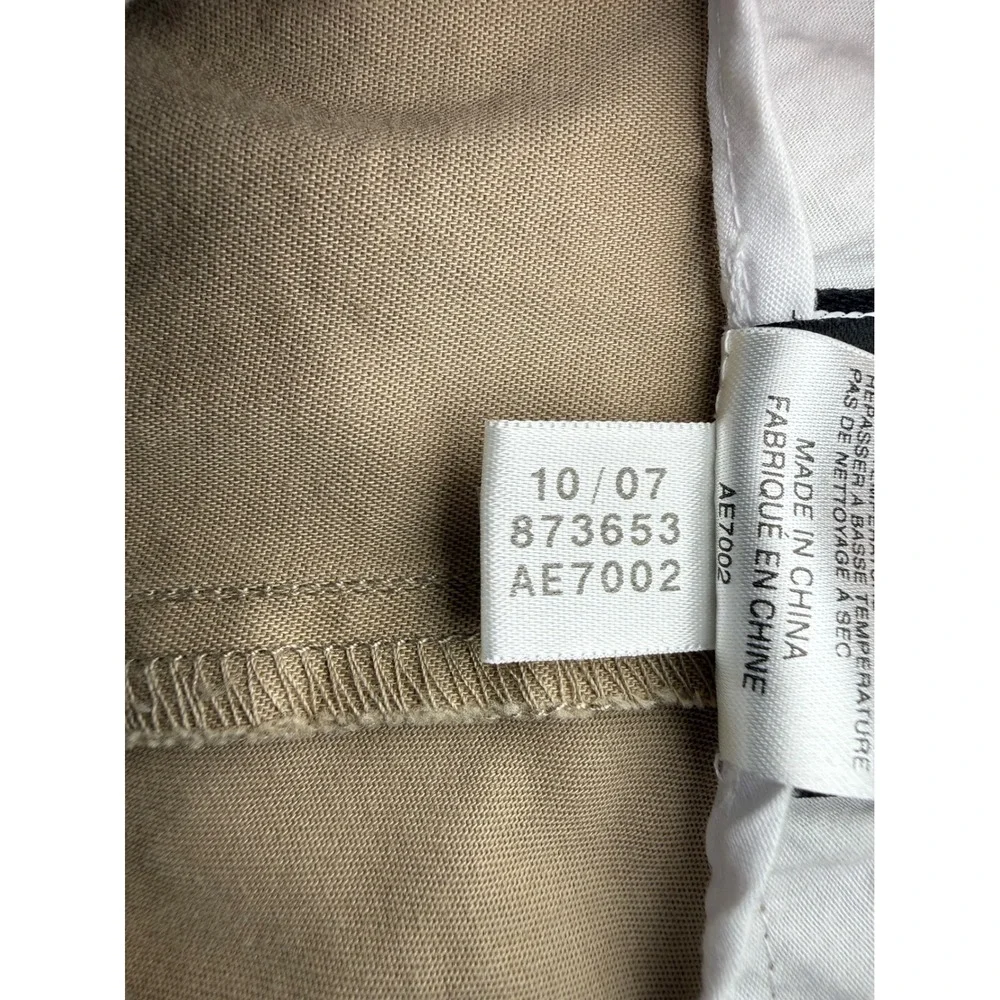 Adidas Golf Chino Shorts Men Size 38 Khaki Stretch